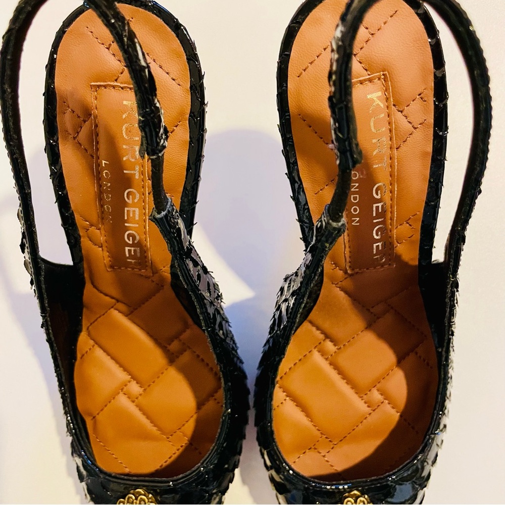 Kurt Geiger Belgravia High Sling Back Heel - Picture 9 of 13